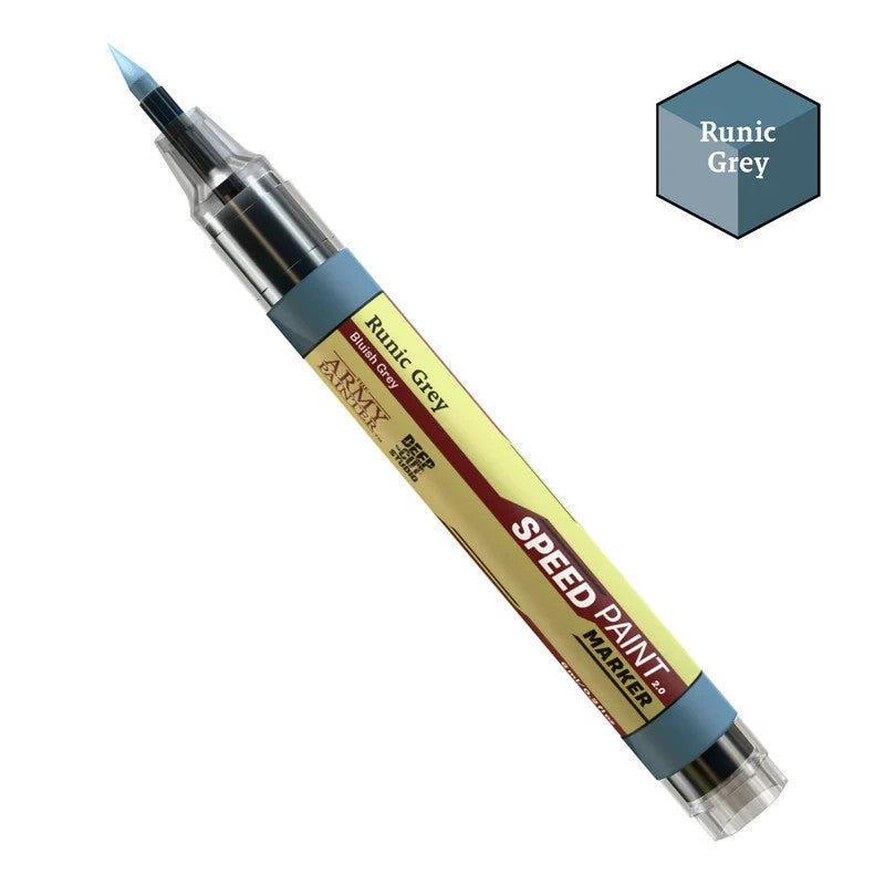 The Army Painter Speedpaint 2.0 Felt Tip Tech Acrylic Marker Runic Grey - SM1039