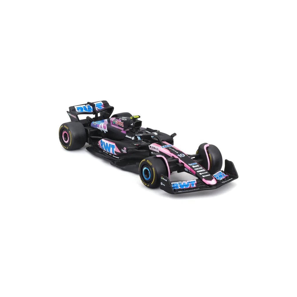 Burago 1:43 Scale BWT Alpine F1 Team A524 2024 No.10 Pierre Gasly - #18-38220G