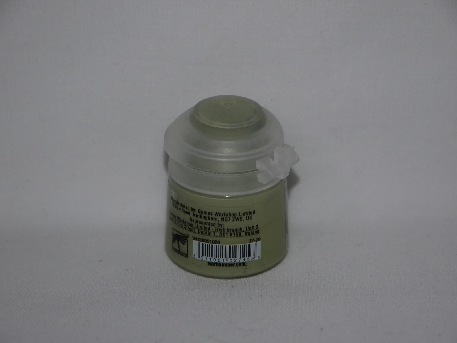 Games Workshop Citadel Colour Layer Nurgling Green Acrylic 12ml Paint Pot 22-29