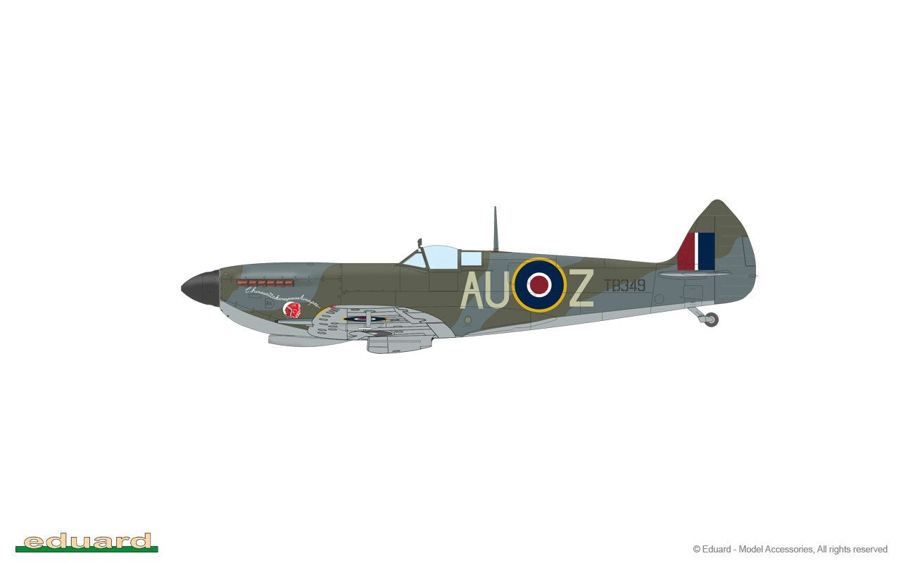 Eduard 1:48 Scale Supermarine Spitfire Mk.XVI High Back ProfiPACK Edition - 8286