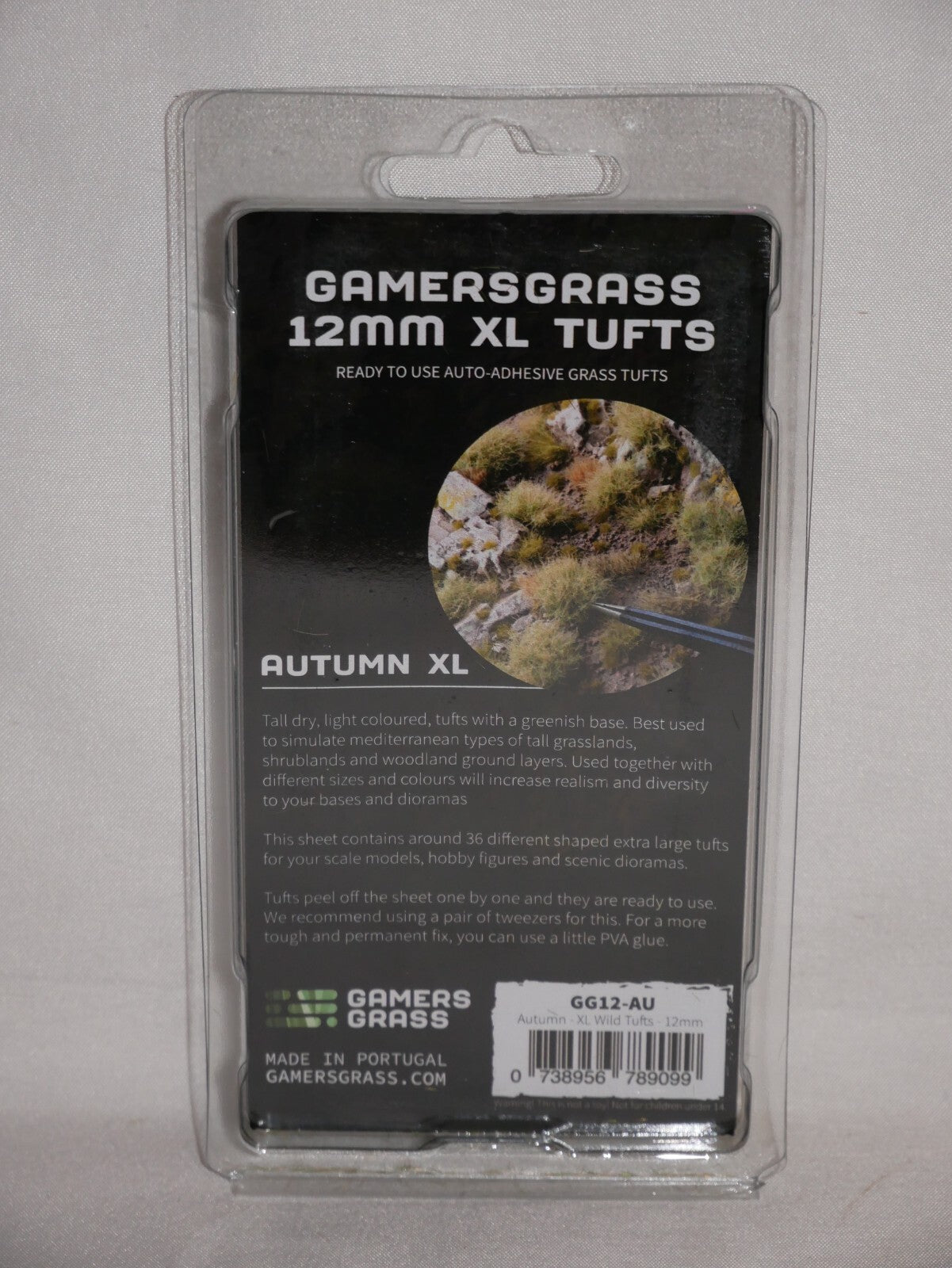 Gamers Grass Wild Autumn XL 12mm Tufts For Wargaming Bases (36) Per Pack GG12-AU