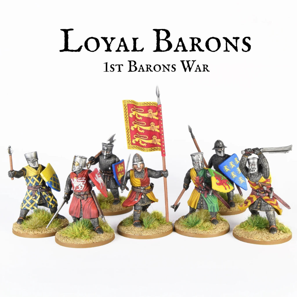 Victrix Medieval Warriors 28mm Scale Hard Plastic Medieval Foot Knights - VXM004