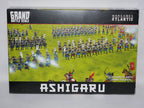 Wargames Atlantic Grand Battle Scale Hard Plastic 10mm Ashigaru Models WAARN005S