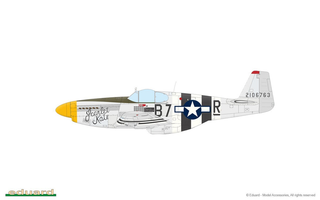 Eduard 1:48 Overlord D-Day P-51B Mustangs Limited Edition Dual Combo Set - 11181