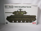 Ryefield Model 1:35 Russian KV-1 Model 1942 Simplified Turret Heavy Tank - 5041