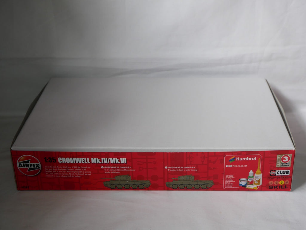 Airfix 1:35 Scale Cromwell Mk.IV / Mk.VI Cruiser Tank Kit Skill Level 3 - A1384