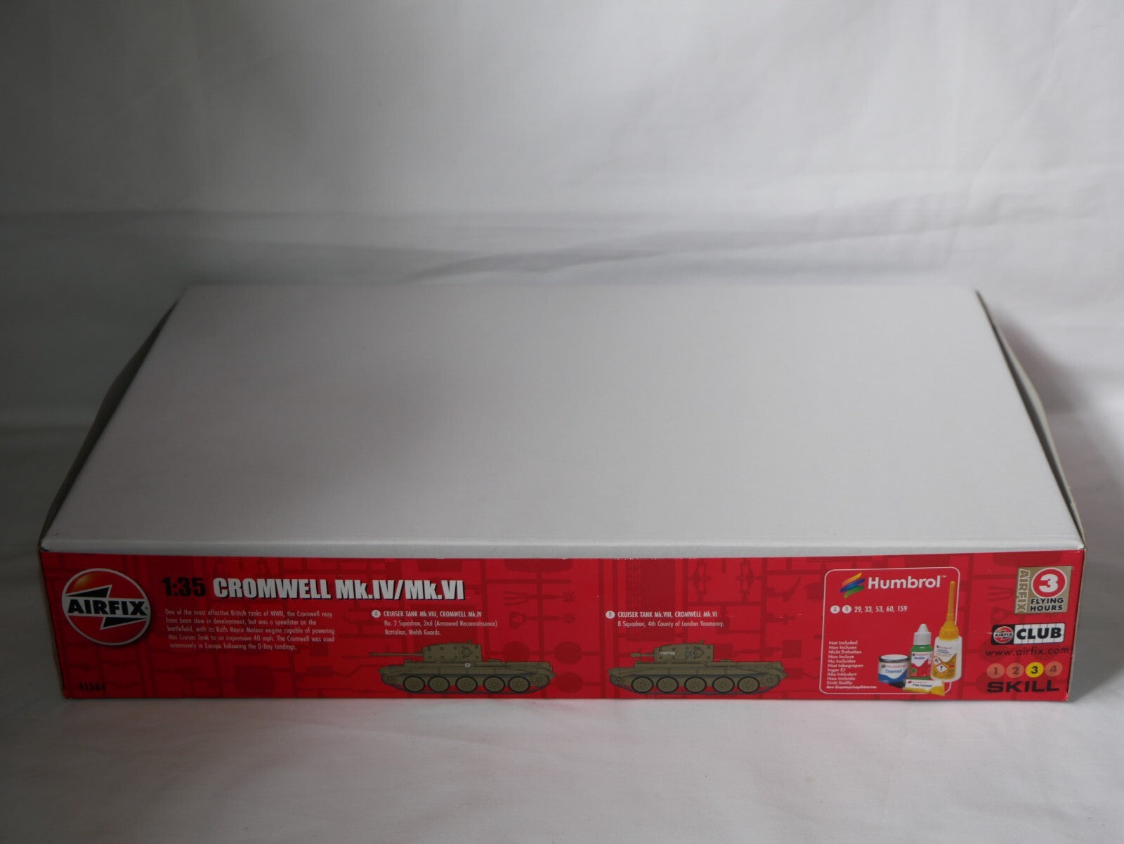 Airfix 1:35 Scale Cromwell Mk.IV / Mk.VI Cruiser Tank Kit Skill Level 3 - A1384