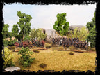 Wargames Atlantic Grand Battle Scale Hard Plastic 10mm Samurai Figures WAARN004S