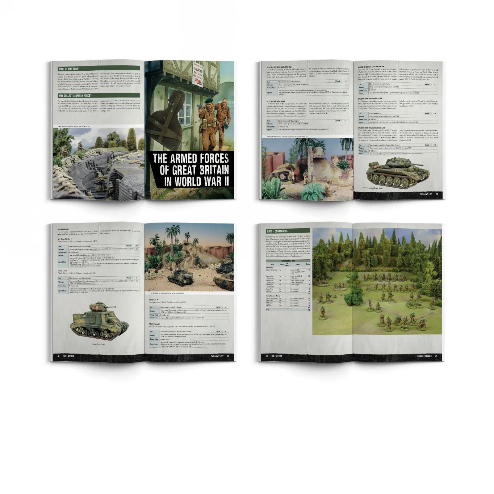Warlord Games Bolt Action 1:56 Armies Of Great Britain Third Edition Rule Book - 401011001