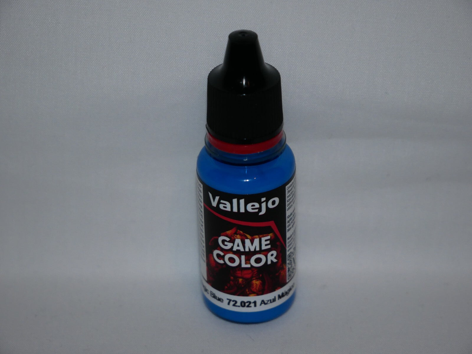 Vallejo Game Color Acrylic Range Magic Blue 18ml/0.6 fl oz Dropper Bottle 72.021