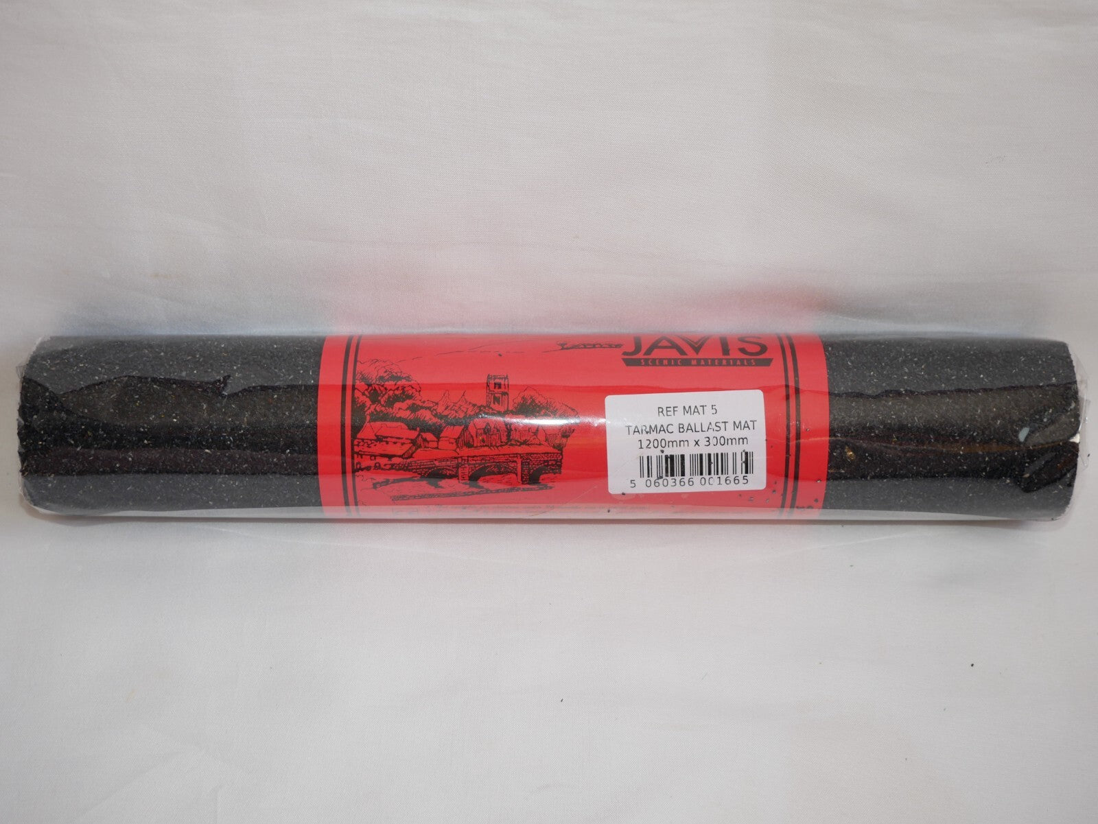 Javis scenic Materials "OO/HO" Tarmac Ballast Scenery Mat 1200mm x 300mm - MAT5
