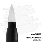 AK Interactive Real Colors Acrylic Fast Dry Paint Marker Pens Flat White RCM034