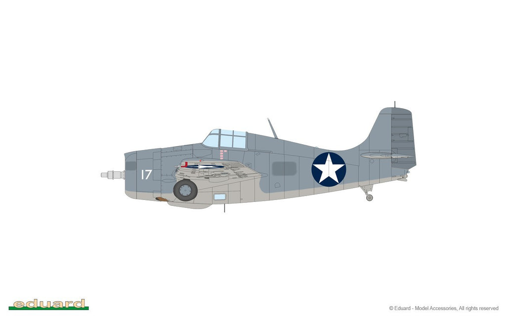 Eduard 1:48 Scale (F4F-3 & F4F-4) Widway Dual Combo Limited Edition Set - 11166