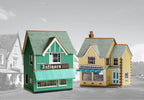 Superquick Model Kits 1:76 Scale Country Supermarket And Shop For HO/OO - SQB27
