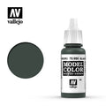 Vallejo Model Color Black Green Acrylic 17ml/0.57 fl oz Dropper Bottle - 70.980