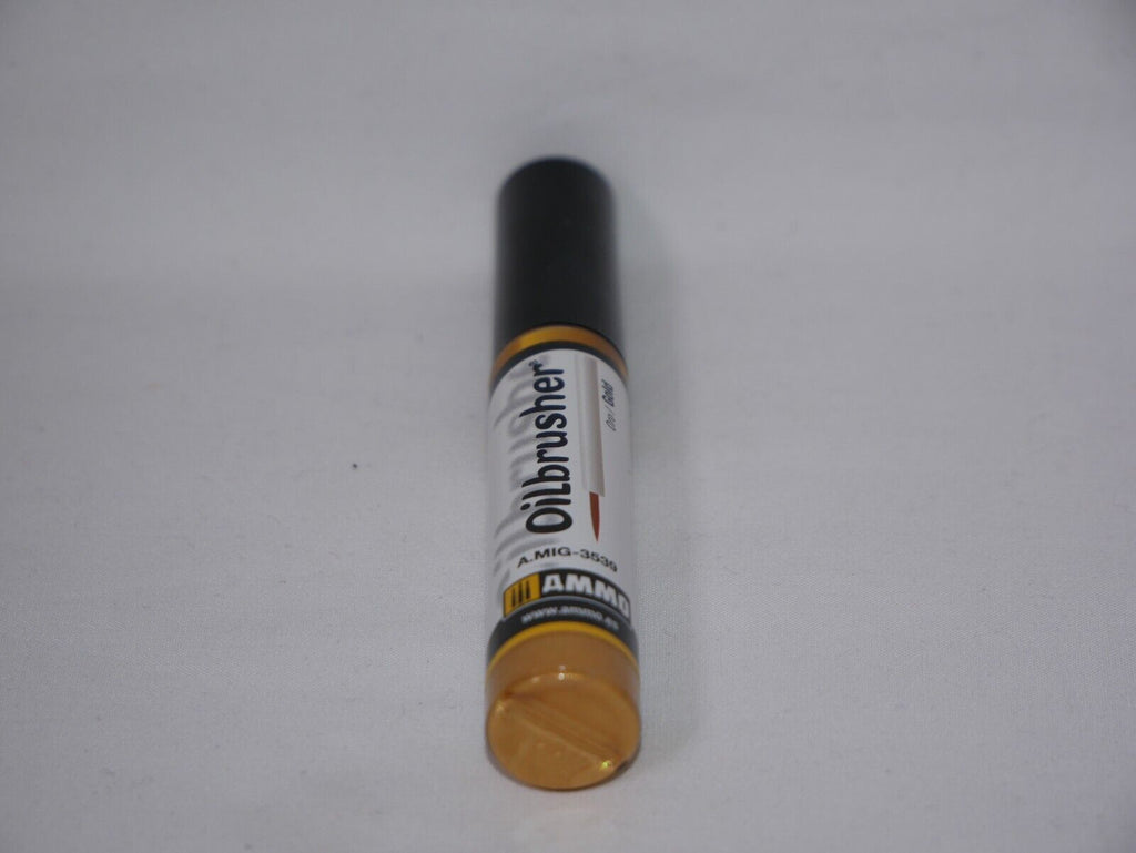 Ammo By Mig Jimenez Oilbrusher Range Gold With Fine Brush Applicator A.MIG-3539