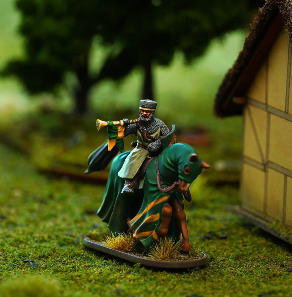 Wargames Atlantic The Barons' War 28mm Mounted Knight Command 1150-1320 - WAAAC011