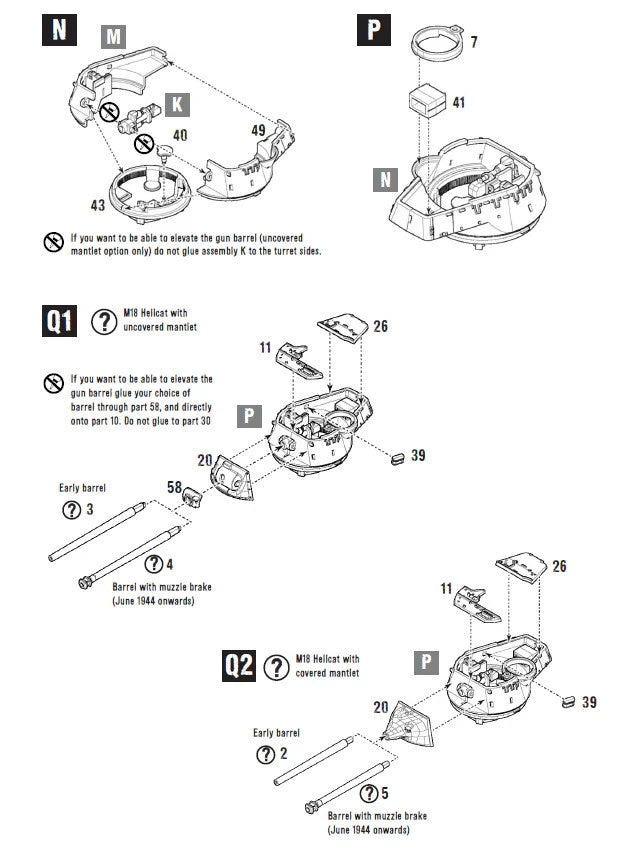 Warlord Games Bolt Action 1:56 Scale WW2 US M18 Hellcat Tank Destroyer 402013004