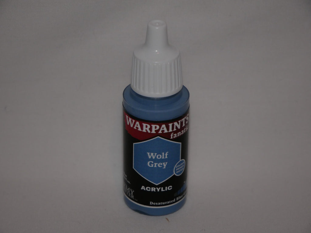 The Army Painter Warpaints Fanatic Acrylics Wolf Grey 18ml Dropper Bottle WP3016
