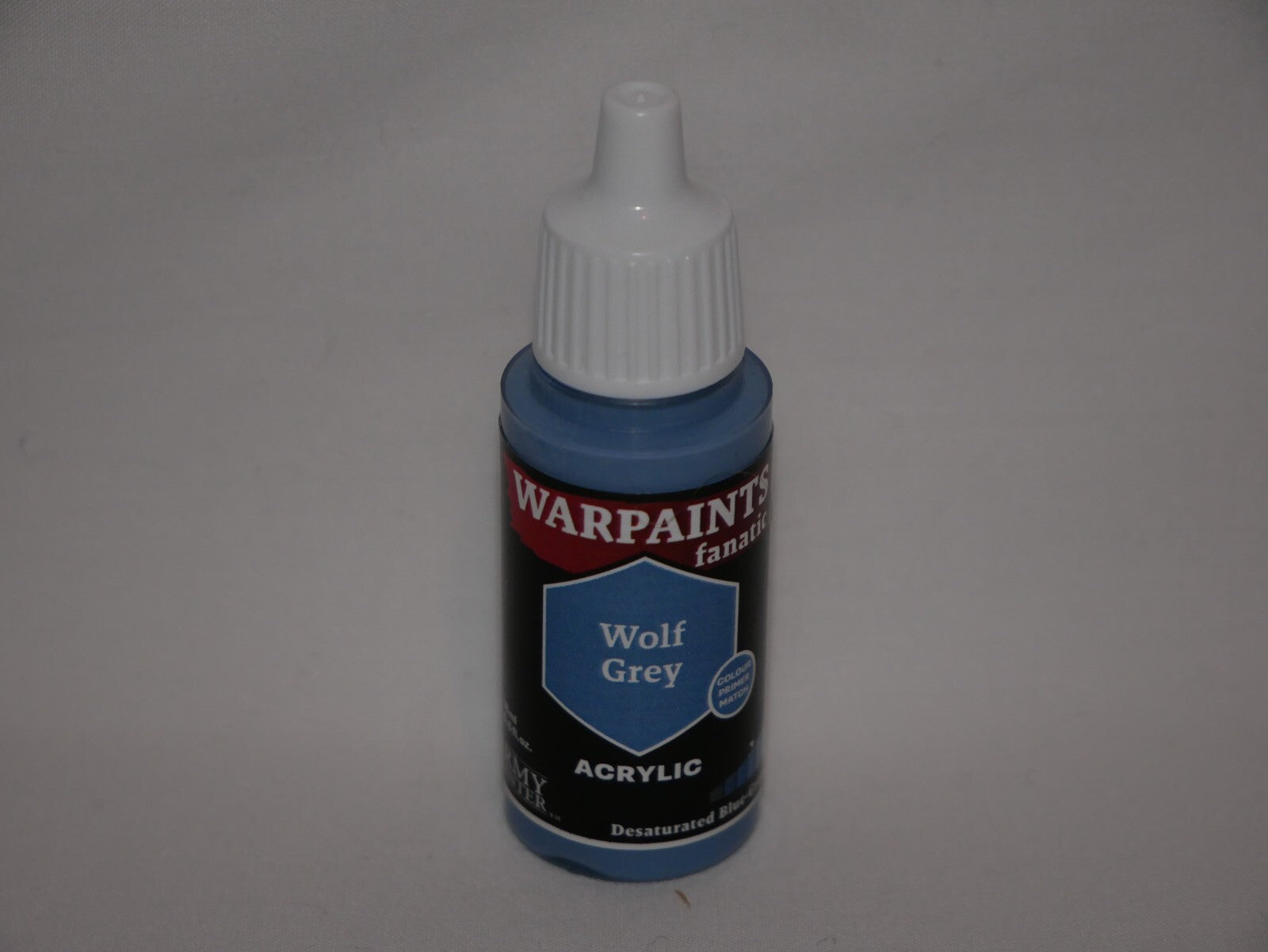 The Army Painter Warpaints Fanatic Acrylics Wolf Grey 18ml Dropper Bottle WP3016