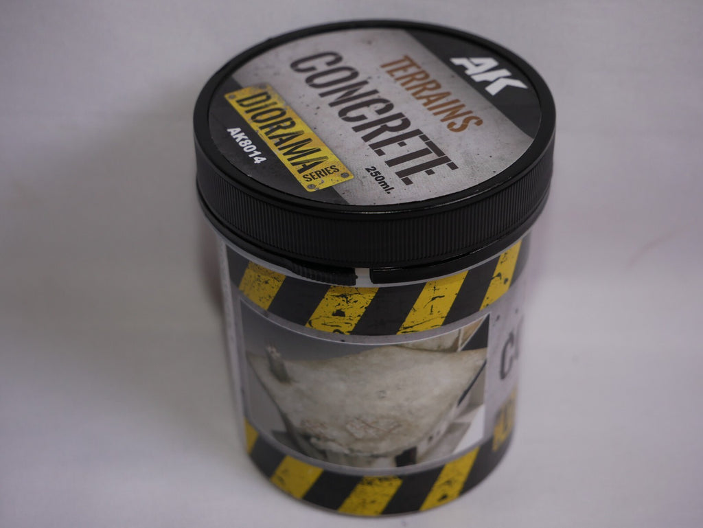 AK Interactive Diorama Terrains Scale Concrete Texture Acrylic 250ml Tub  AK8014