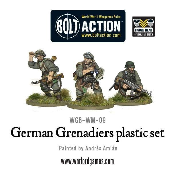 Warlord Games Bolt Action 1:56 German Grenadiers WW2 Late War Infantry WGB-WM-09
