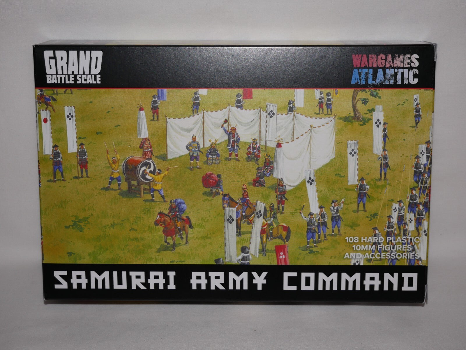 Wargames Atlantic Grand Battle Hard Plastic 10mm Samurai Army Command WAARN007S