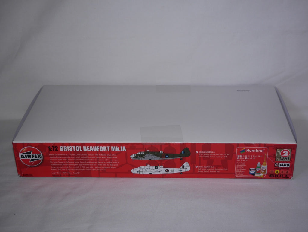 Airfix 1:72 Scale Bristol Beaufort Mk.IA Model Plane Kit Skill Level 2 - A04021A