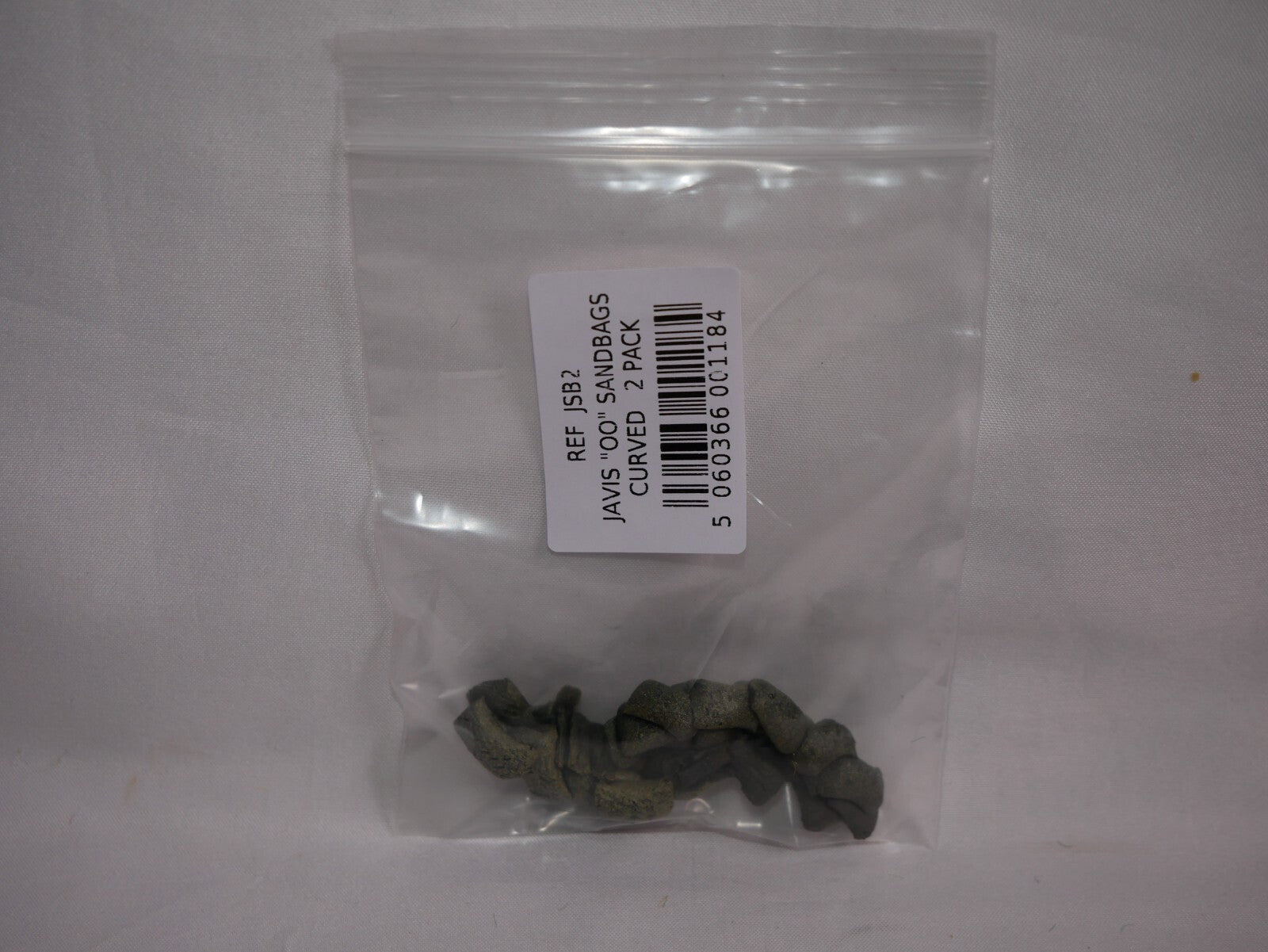 Javis "Countryside" Scenics "OO" Gauge Sandbags Curved 2 Pack JSB2