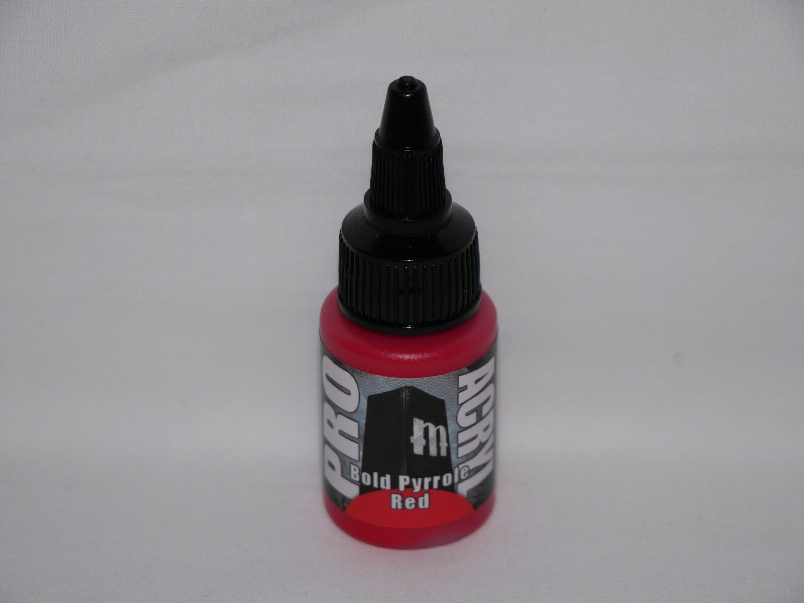 Monument Hobbies Pro Acryl Range Bold Pyrrole Red 22ml Twist Top Bottle MPA-003