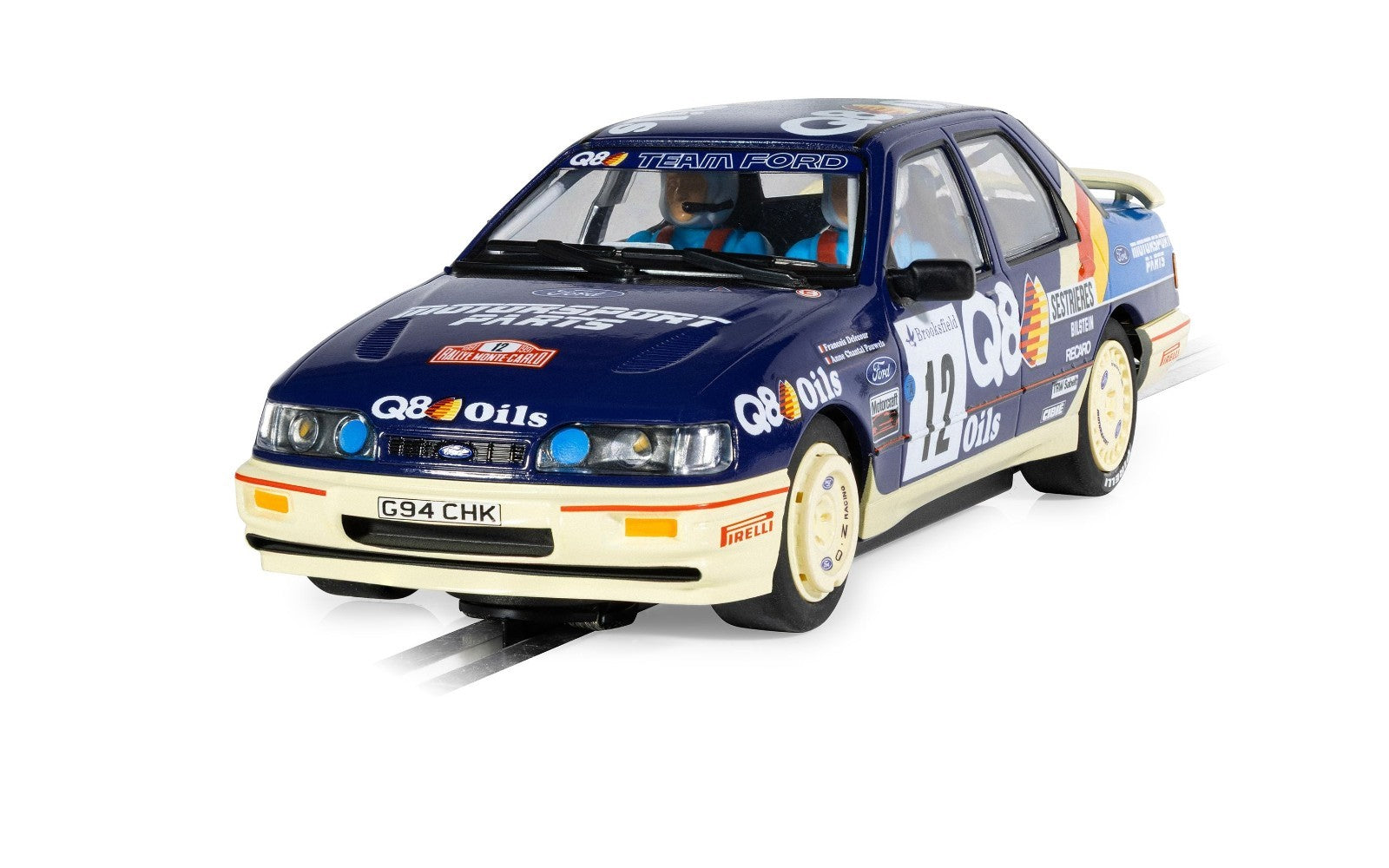 Scalextric Ford Sierra Sapphire Cosworth 1991 Monte Carlo Rally F.Delecour C4607