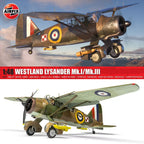 Airfix 1:48 Scale Westland Lysander Mk.I/Mk.III Model Kit Skill Level 3 - A07116