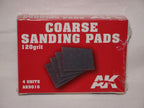 AK Interactive High Quality Flexible Coarse Sanding Pads 120 Grit (4 pcs) AK9016