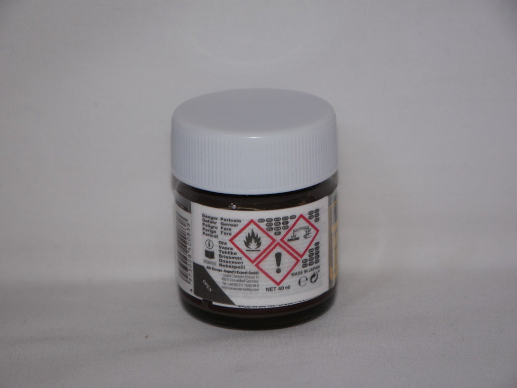 Mr Hobby Mr Mahogany Surfacer 1000 Dark Brown Primer 40ml Glass Bottle - SF-290