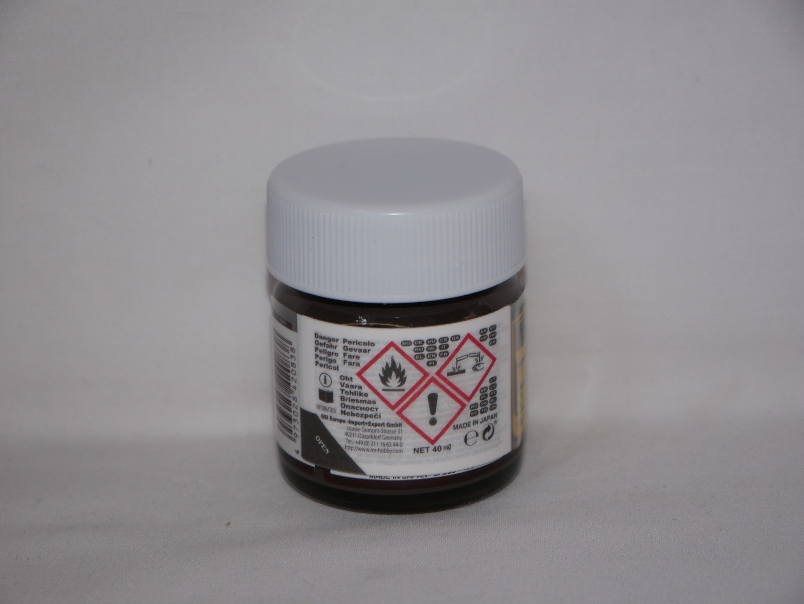 Mr Hobby Mr Mahogany Surfacer 1000 Dark Brown Primer 40ml Glass Bottle - SF-290