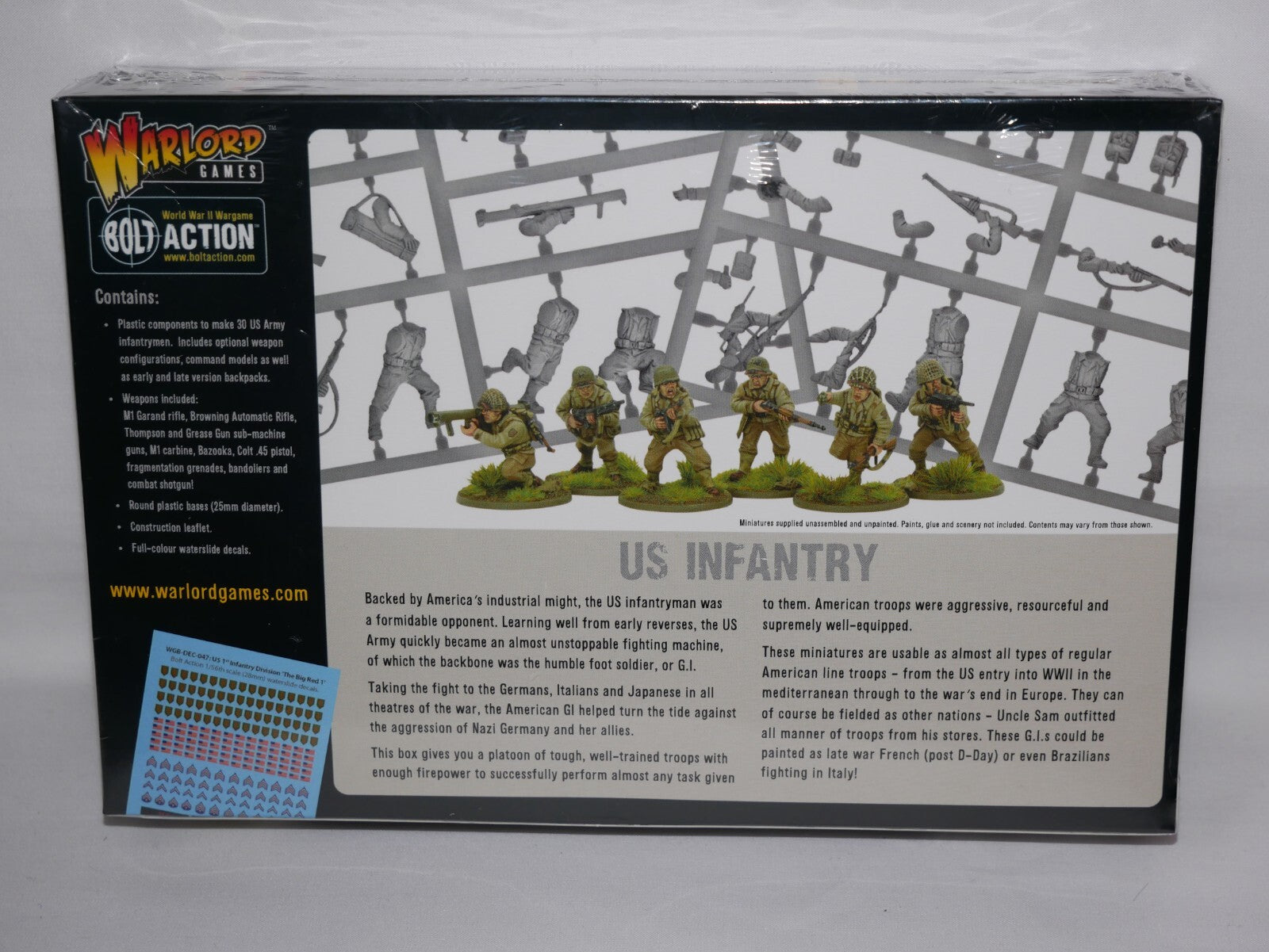 Warlord Games Bolt Action 1:56 Scale WWII US Infantry American GIs - (402013012)