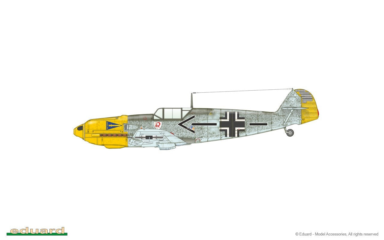 Eduard 1:32 Scale WW2 Messerschmitt Bf 109E-4 ProfiPACK Edition Model Kit - 3003