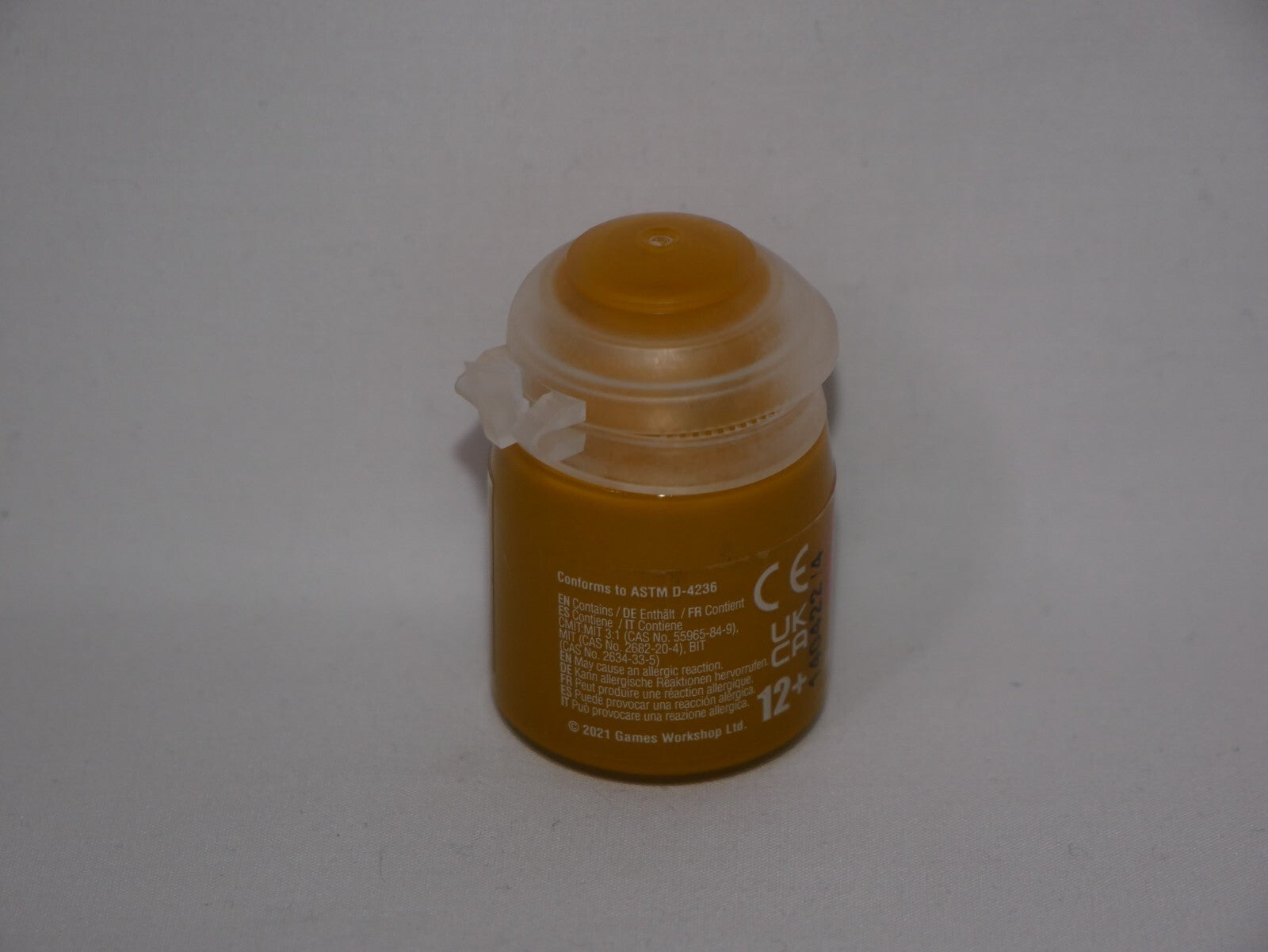 Citadel Colour Contrast Ironjawz Yellow Acrylic 18ml/0.60 fl oz Paint Pot 29-52