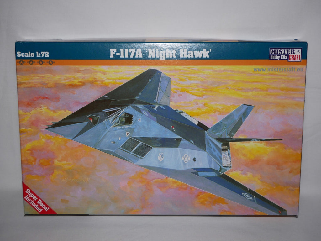 MisterCraft Hobby Kits 1:72 Scale (E-05) Lockheed F-117A "Night Hawk" - 050054