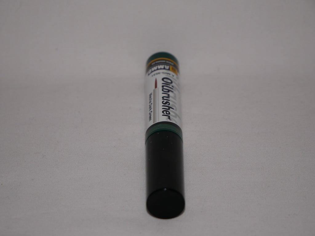 Ammo By Mig Jimenez Mecha Dark Green Oilbrusher Fine Brush Applicator A.MIG-3531