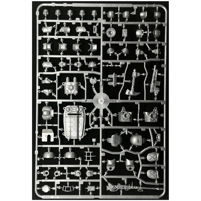 Wargames Atlantic Marcher Empires At War USA X19A2 Badger Hardsuits - MUSA003P