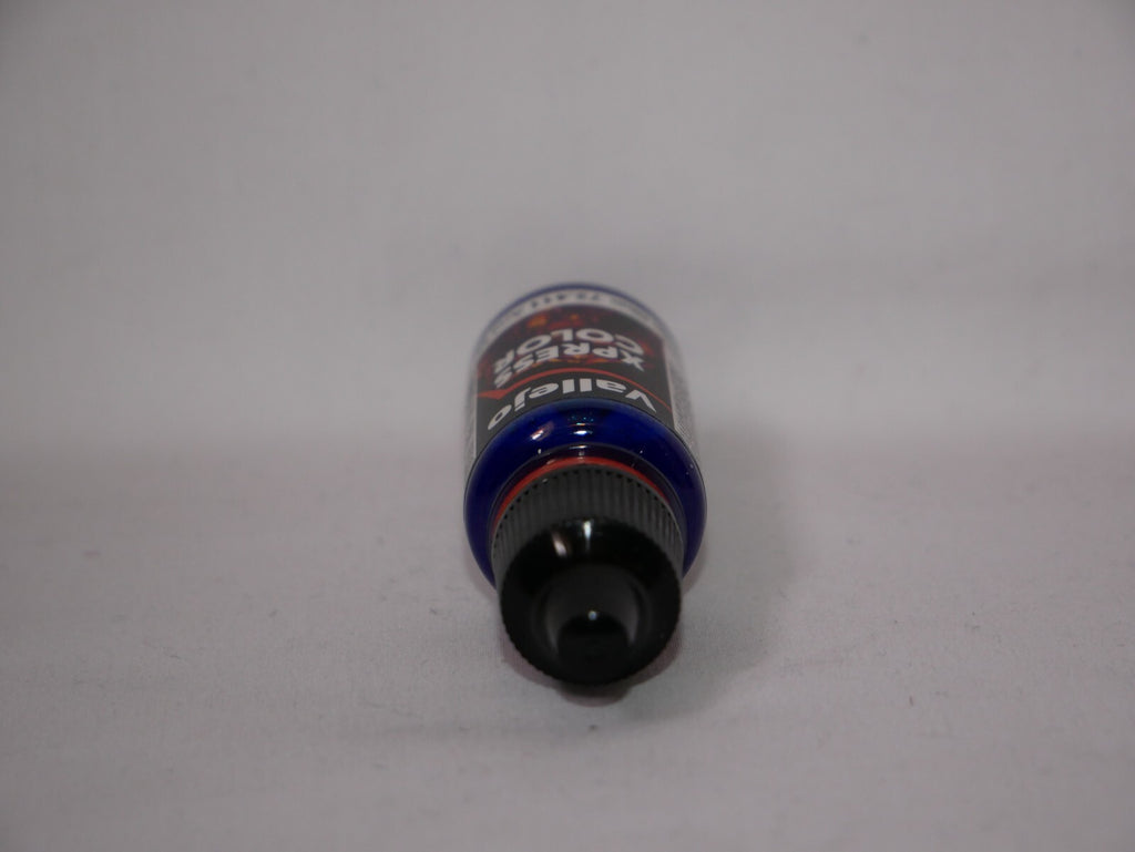 Vallejo Xpress Color Acrylics Mystic Blue 18ml/0.6 fl oz Dropper Bottle - 72.411
