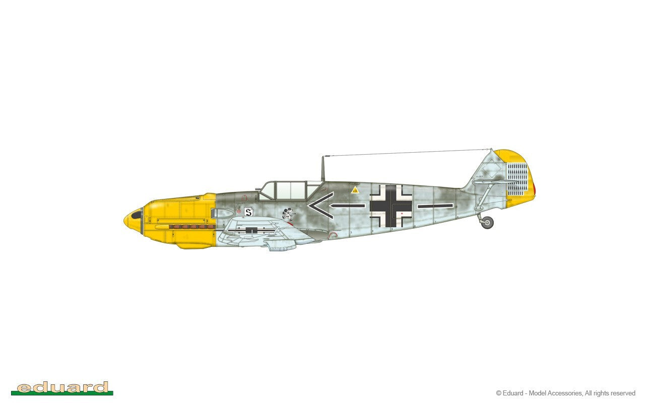Eduard 1:32 Scale WW2 Messerschmitt Bf 109E-4 ProfiPACK Edition Model Kit - 3003