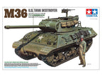 Tamiya 1:35 Scale Military Miniature Series No.390 M36 US Tank Destroyer - 35390