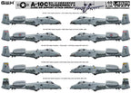 Great Wall Hobby 1:48 Scale USAF A-10C Thunderbolt II Attack Aircraft Kit L4829