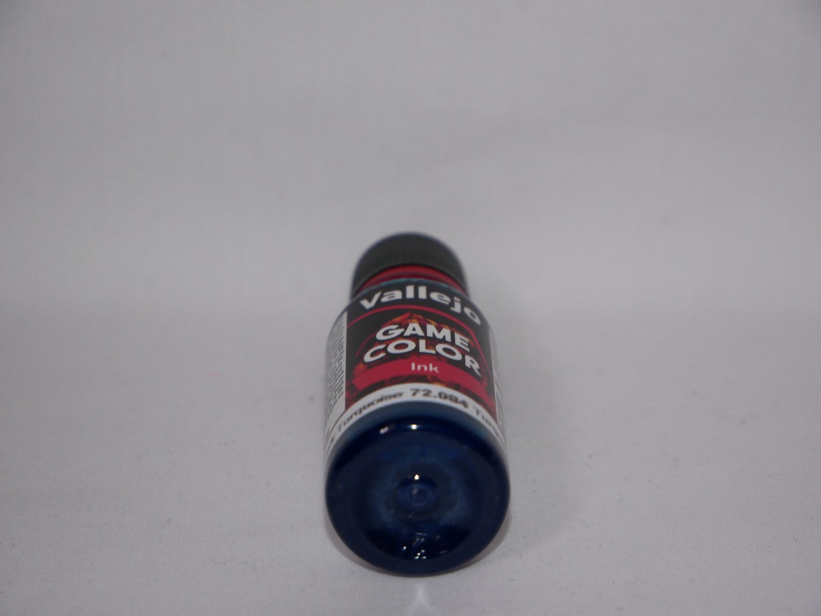 Vallejo Game Color Acrylic Inks Range Dark Turquoise 18ml Dropper Bottle 72.084