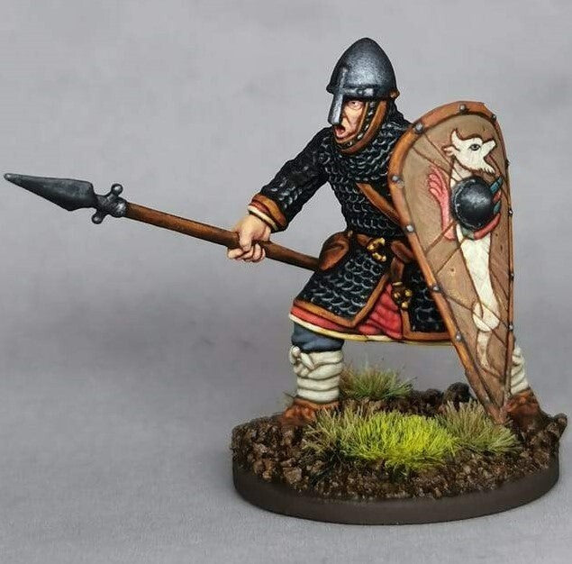 Victrix Warriors Of The Dark Ages 28mm Plastic Norman Infantry Models - VXDA004