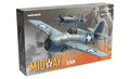 Eduard 1:48 Scale (F4F-3 & F4F-4) Widway Dual Combo Limited Edition Set - 11166