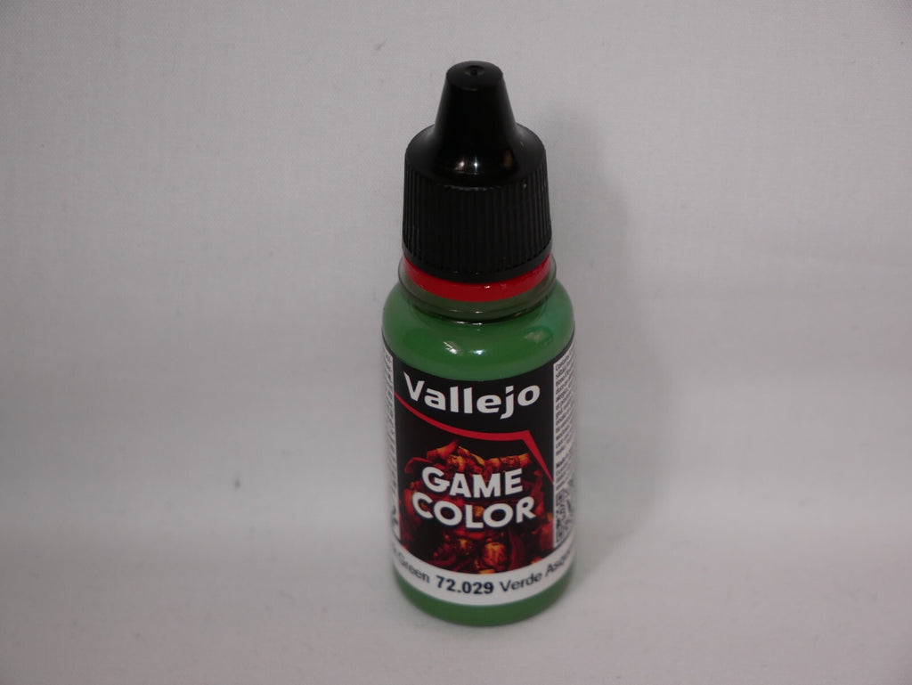 Vallejo Game Color Acrylic Range Sick Green 18ml/0.6 fl oz Dropper Bottle 72.029
