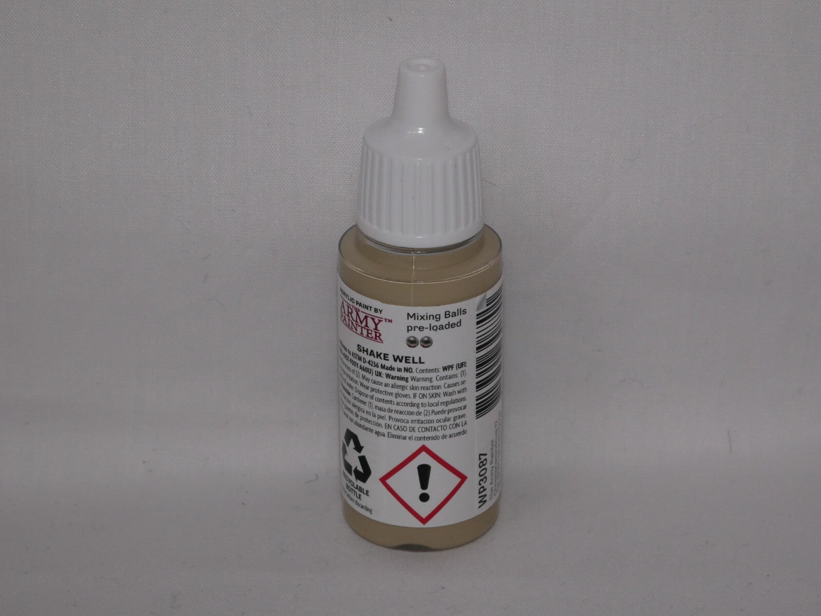 The Army Painter Warpaints Fanatic Acrylics Skeleton Bone (18ml) Bottle - WP3087